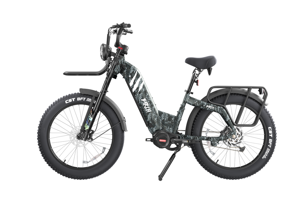Birch Direwolf Mid-drive Hunting Electric Fat Tire Bike