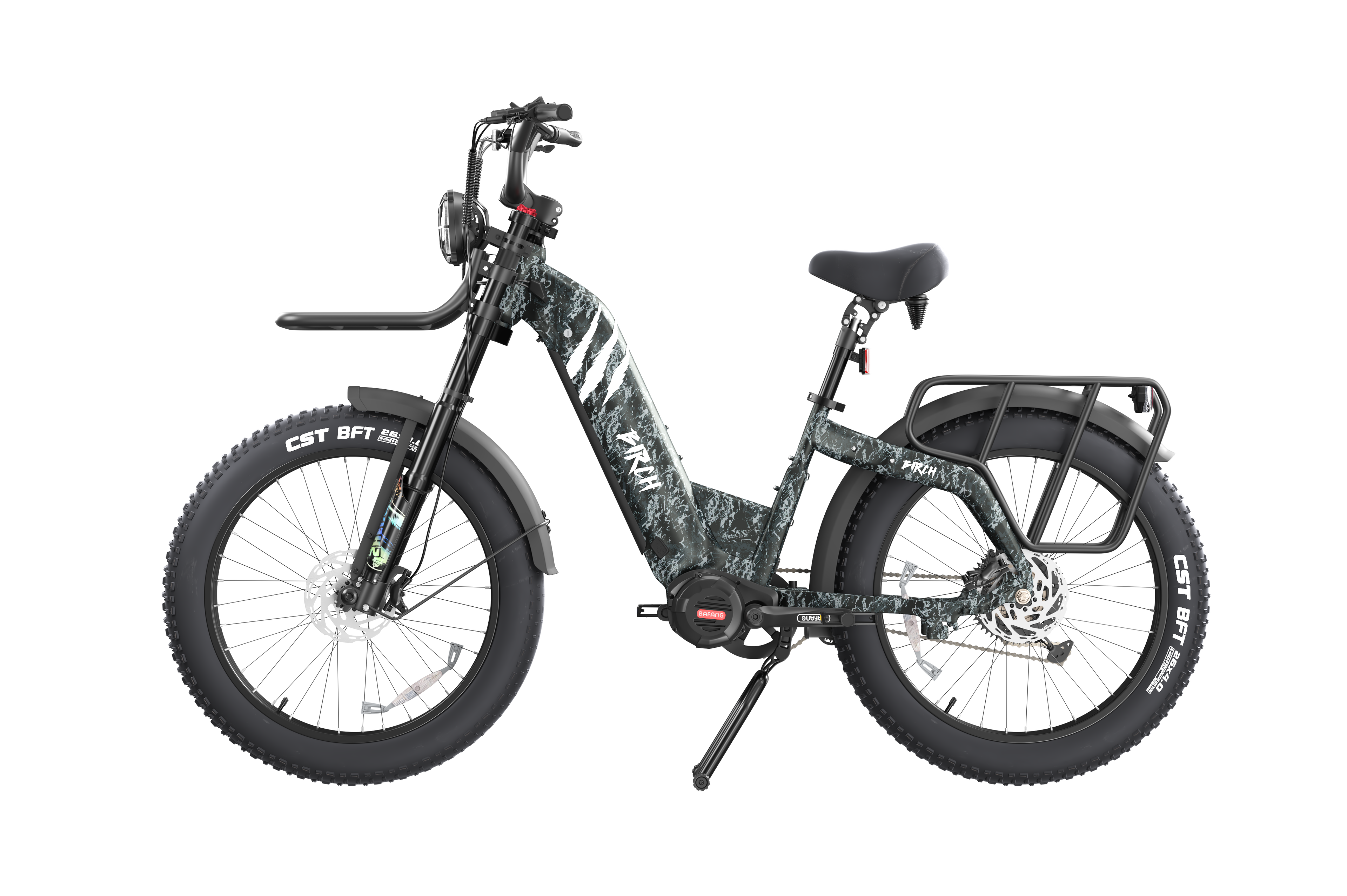 Birch Direwolf Mid-drive Hunting Electric Fat Tire Bike