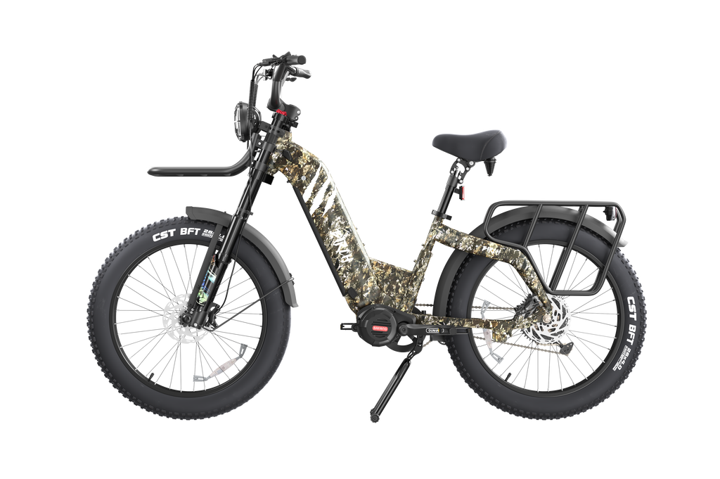 Birch Direwolf Mid-drive Hunting Electric Fat Tire Bike