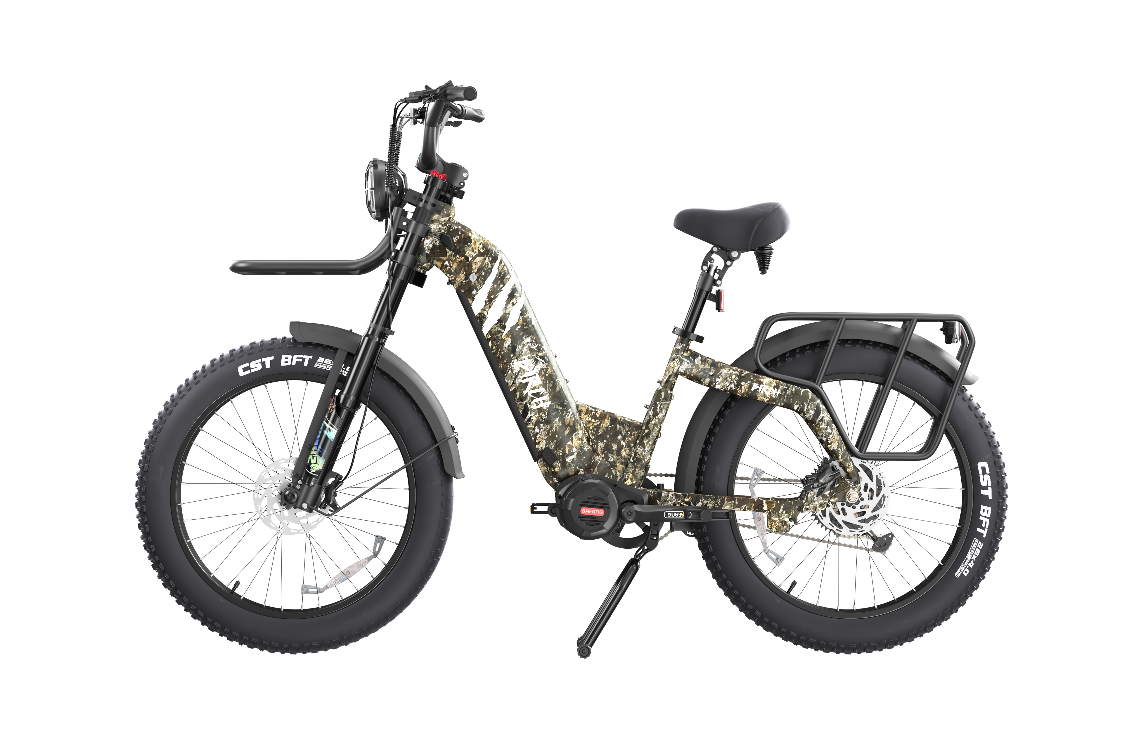 Birch Direwolf Mid-drive Hunting Electric Fat Tire Bike