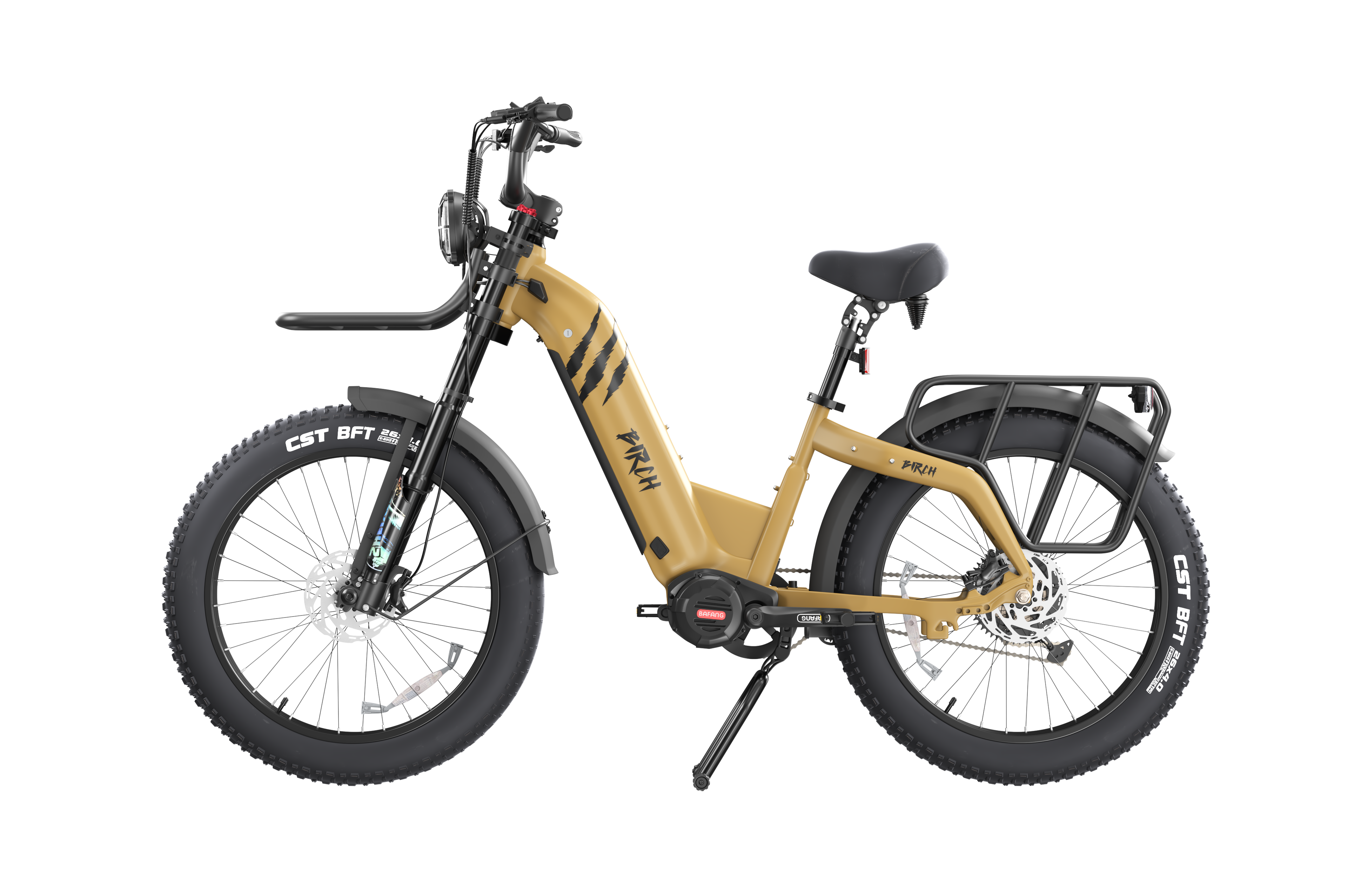 Birch Direwolf Mid-drive Hunting Electric Fat Tire Bike