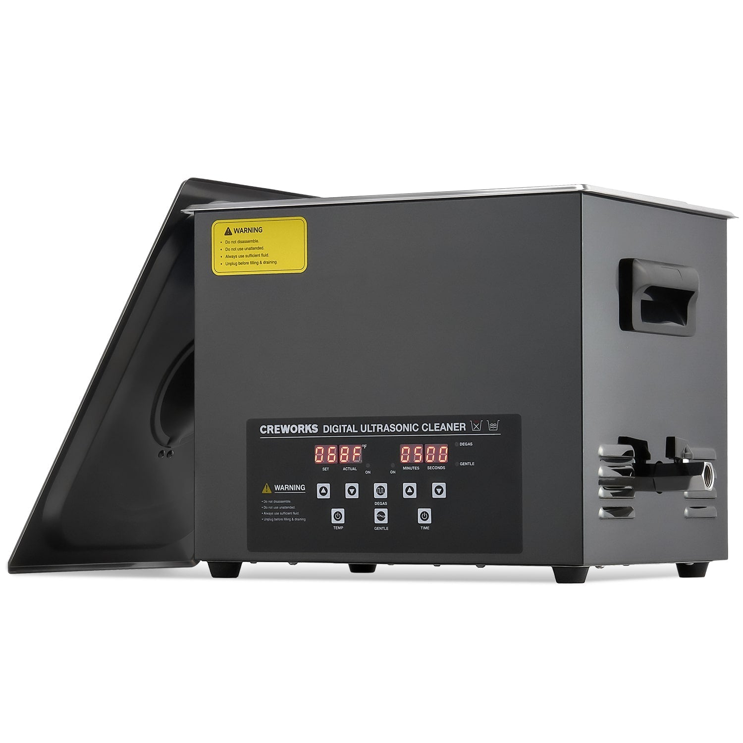 Ultrasonic Cleaning: Professional Ultrasonic Machine with Heater, Timer, and Dual Mode 10L