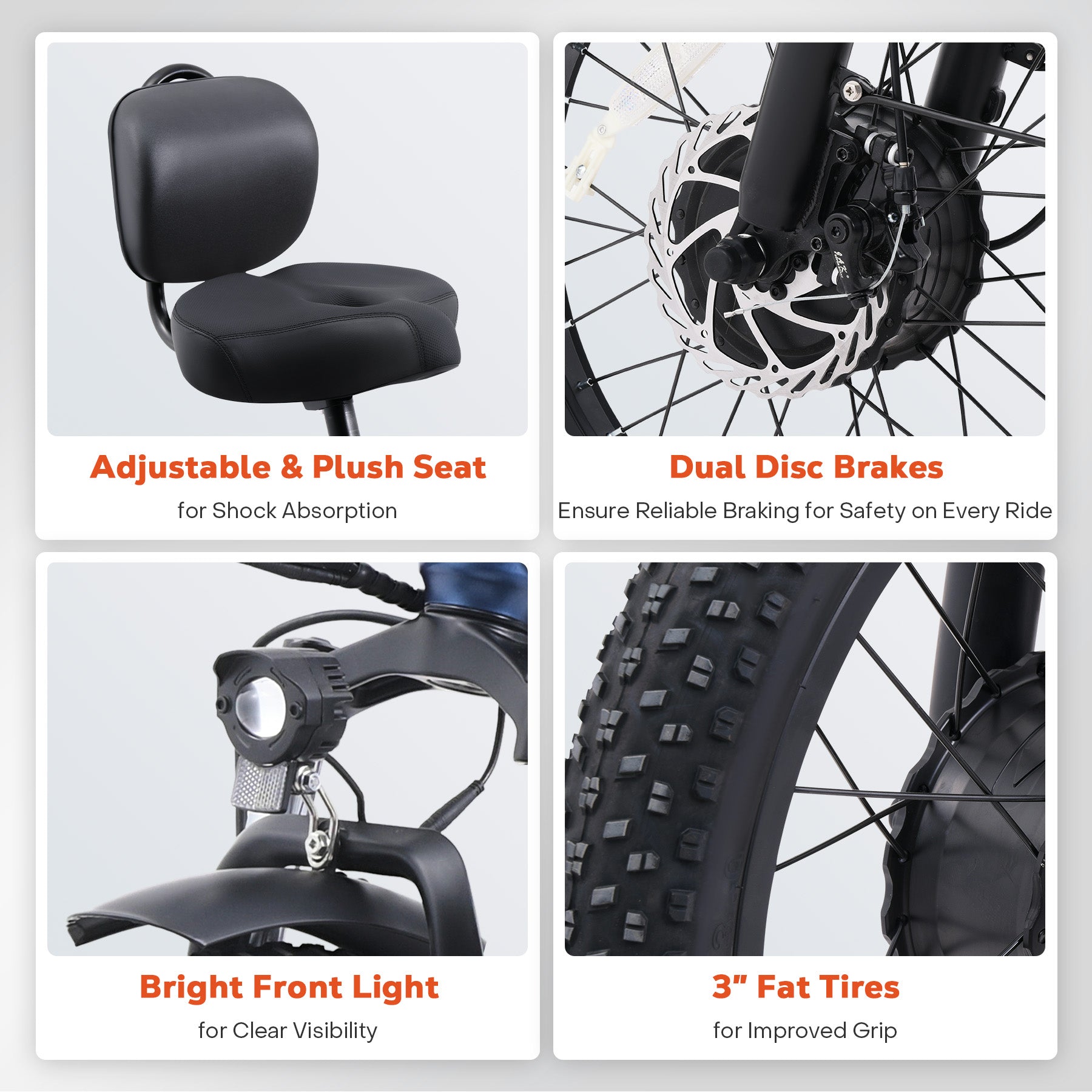 Viribus SC5 Fat Tire Electric Tricycle