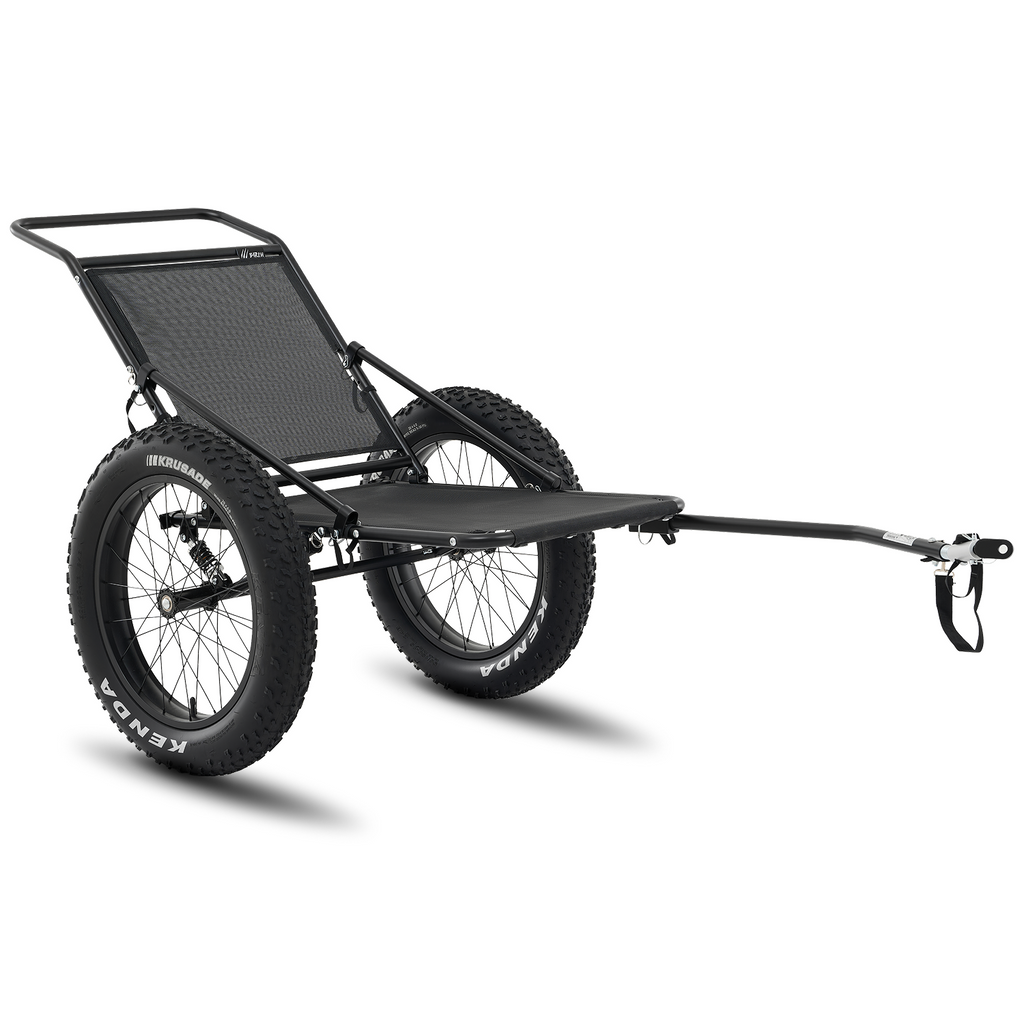 Birch Fat Tire Folding eBike Cargo Trailer for Hunting