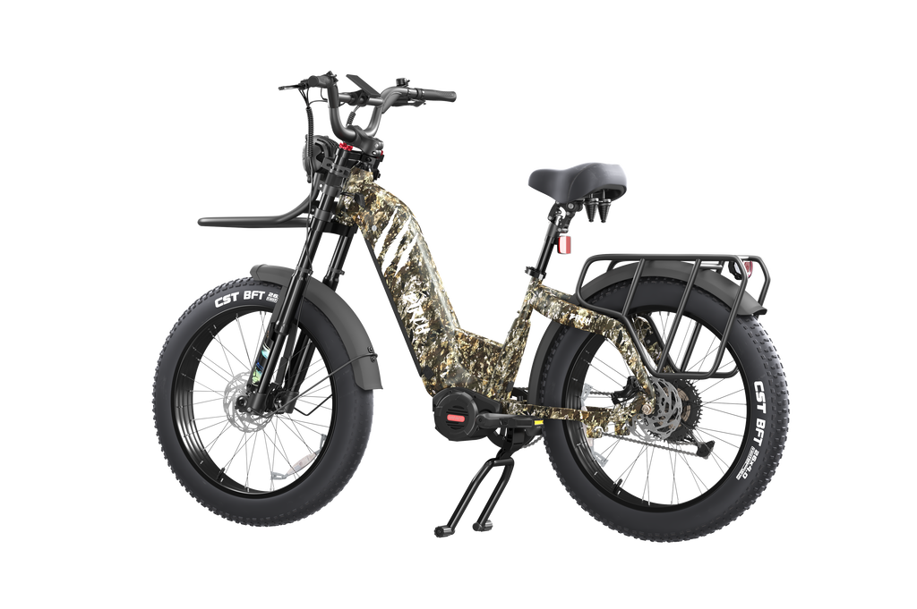 Birch Direwolf Mid-drive Hunting Electric Fat Tire Bike
