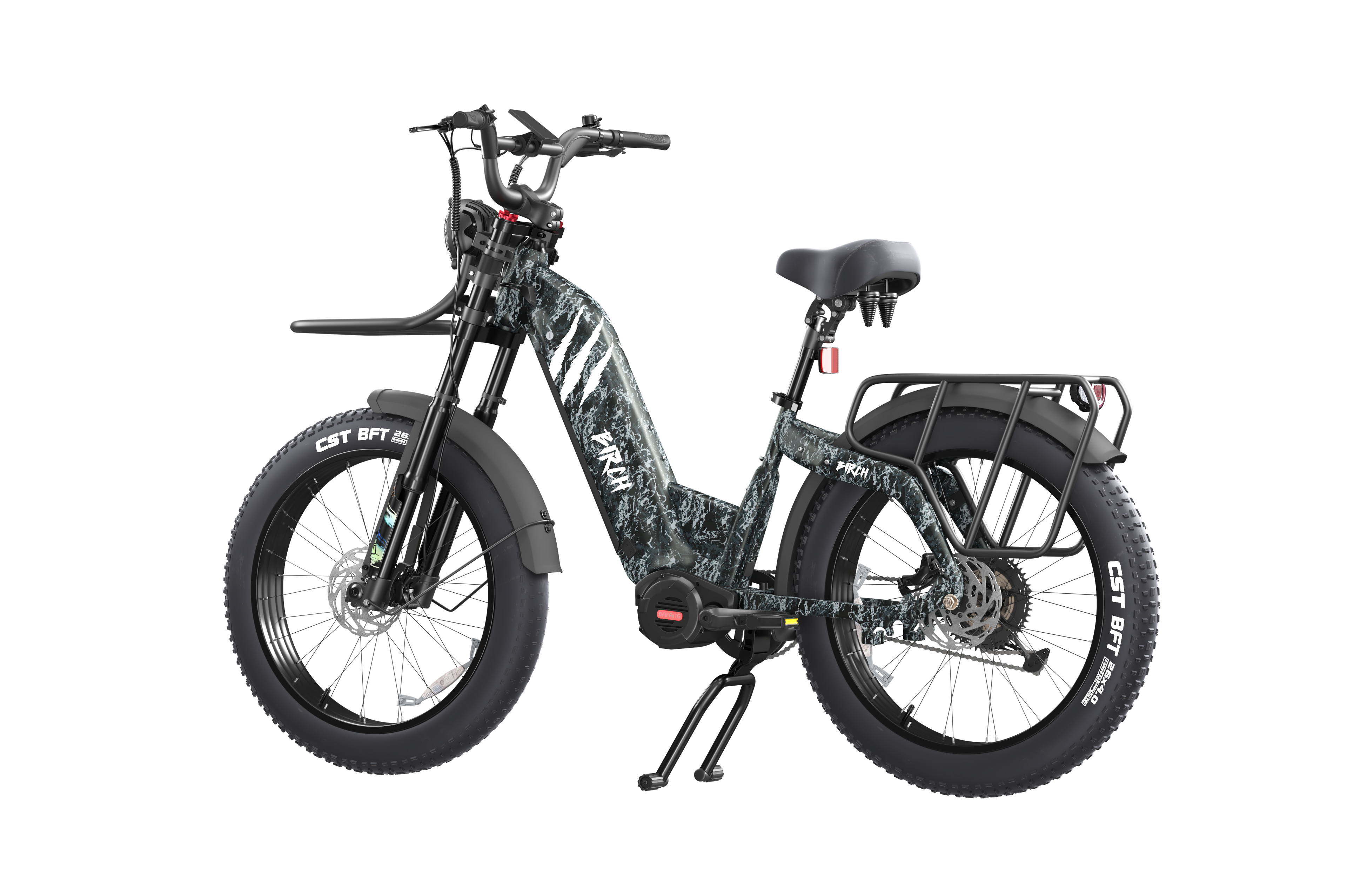 Birch Direwolf Mid-drive Hunting Electric Fat Tire Bike