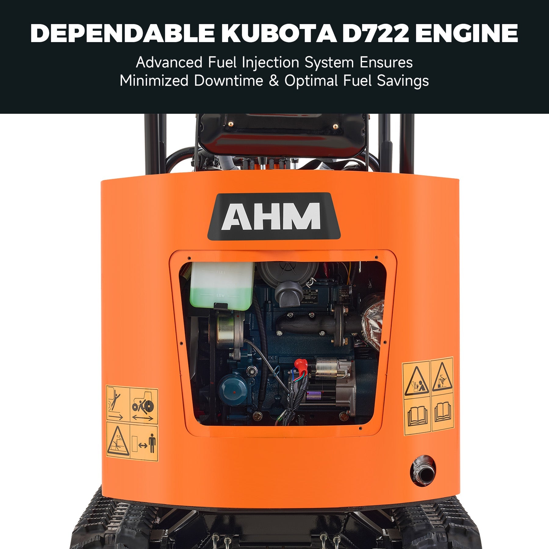 AHM AX-15 | 13.8 HP Kubota Engine Mini Excavator