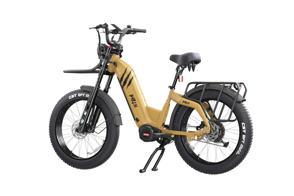 Birch Direwolf Mid-drive Hunting Electric Fat Tire Bike
