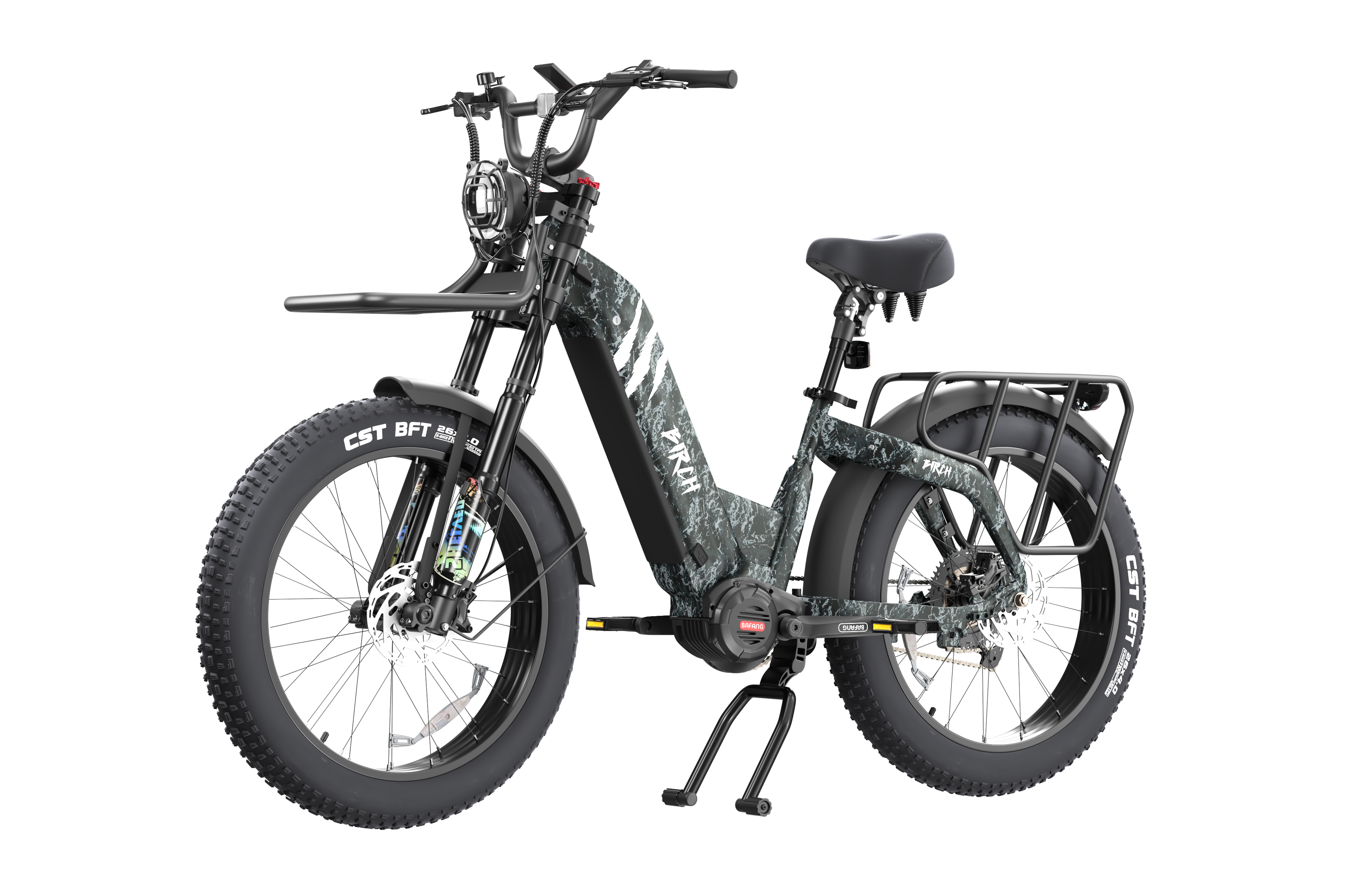 Birch Direwolf Mid-drive Hunting Electric Fat Tire Bike