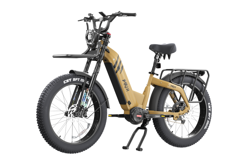 Birch Direwolf Mid-drive Hunting Electric Fat Tire Bike