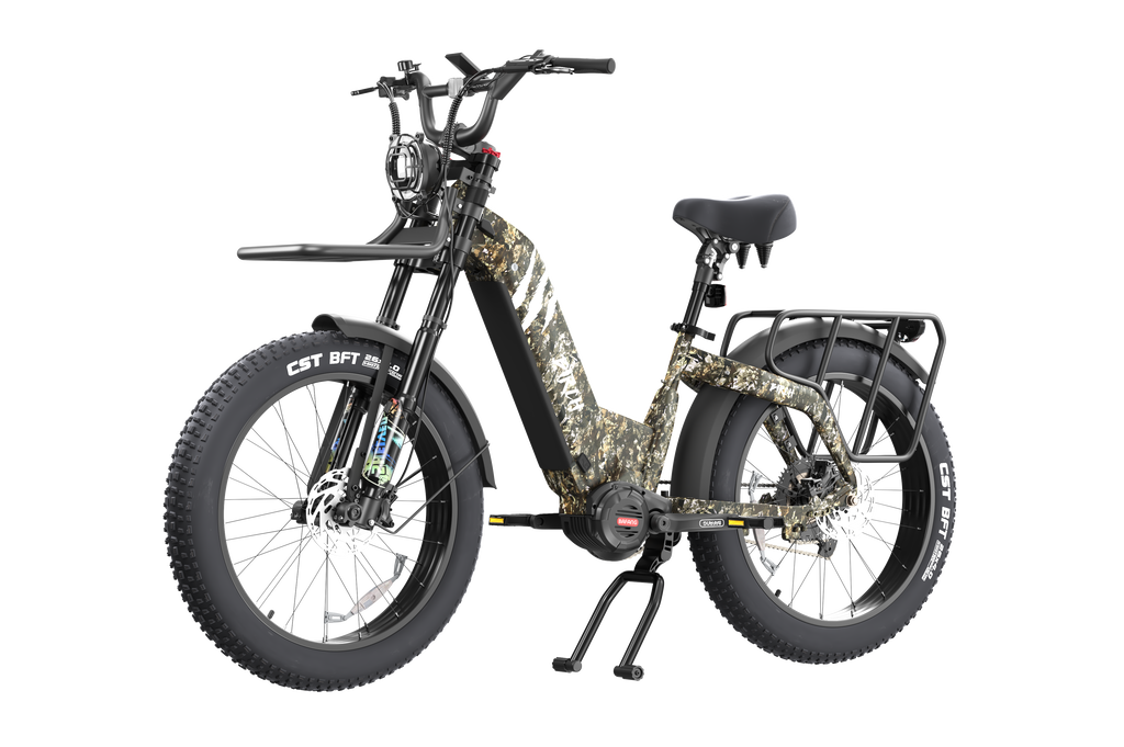 Birch Direwolf Mid-drive Hunting Electric Fat Tire Bike