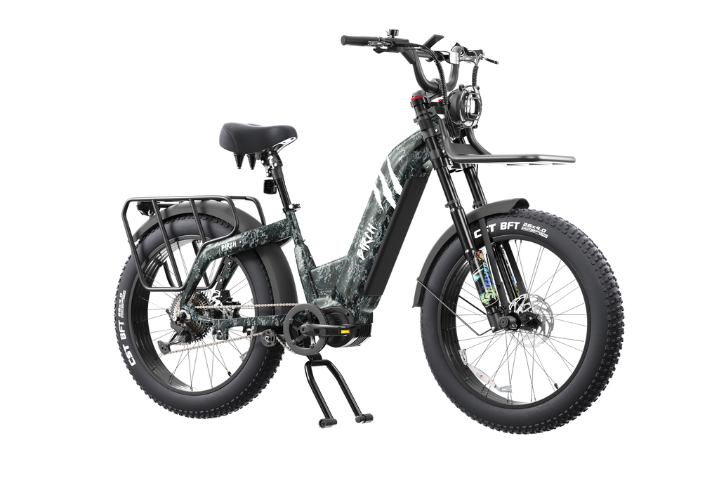 Birch Direwolf Mid-drive Hunting Electric Fat Tire Bike