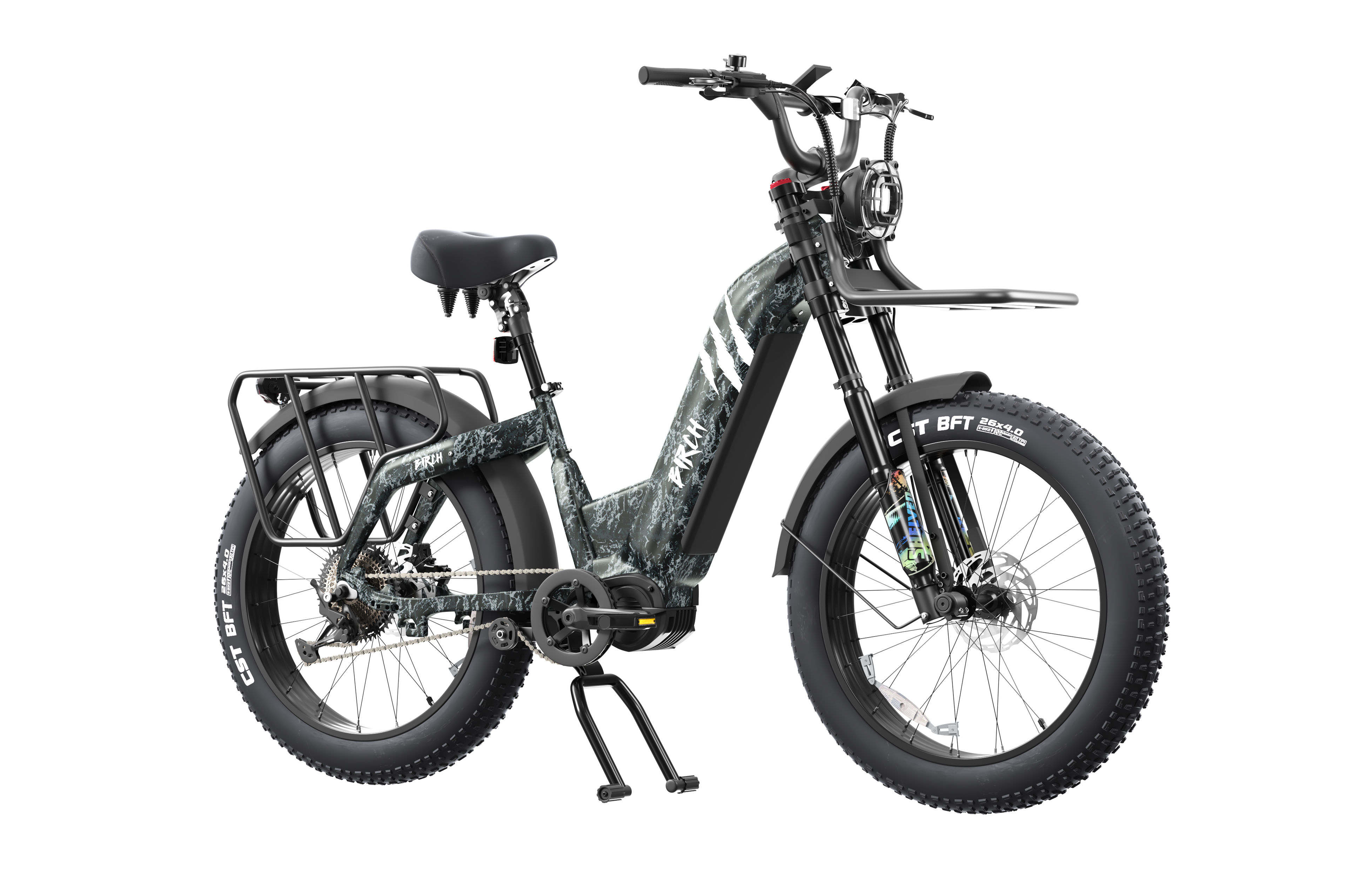 Birch Direwolf Mid-drive Hunting Electric Fat Tire Bike