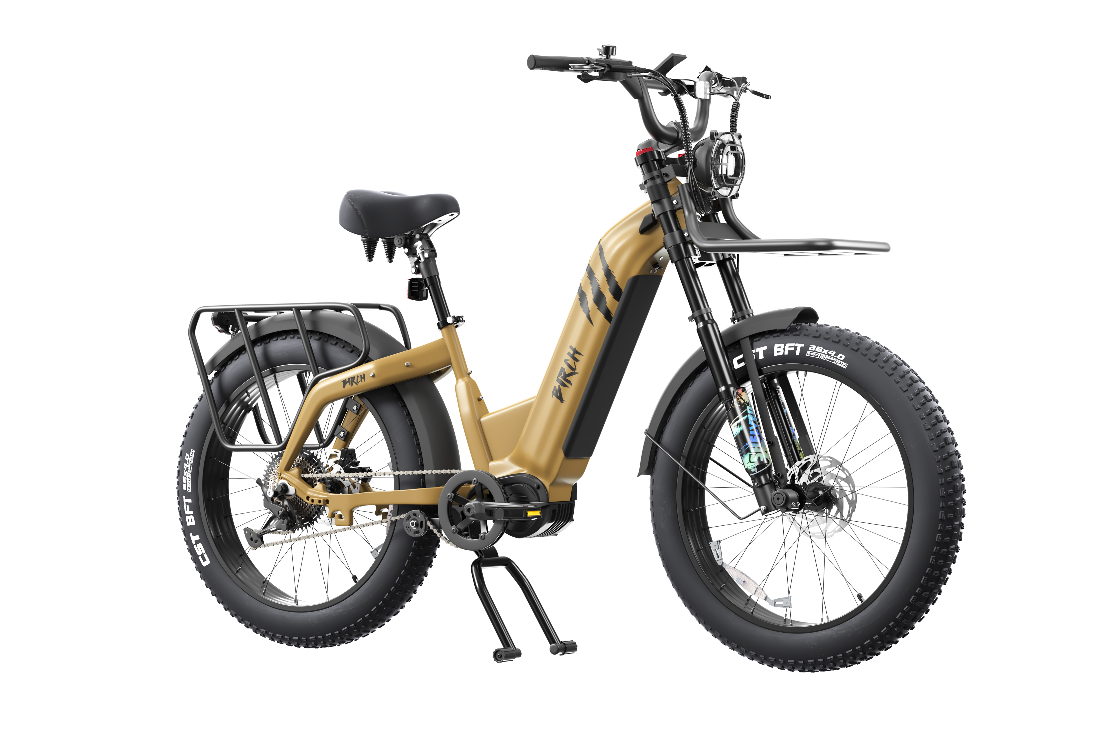 Birch Direwolf Mid-drive Hunting Electric Fat Tire Bike