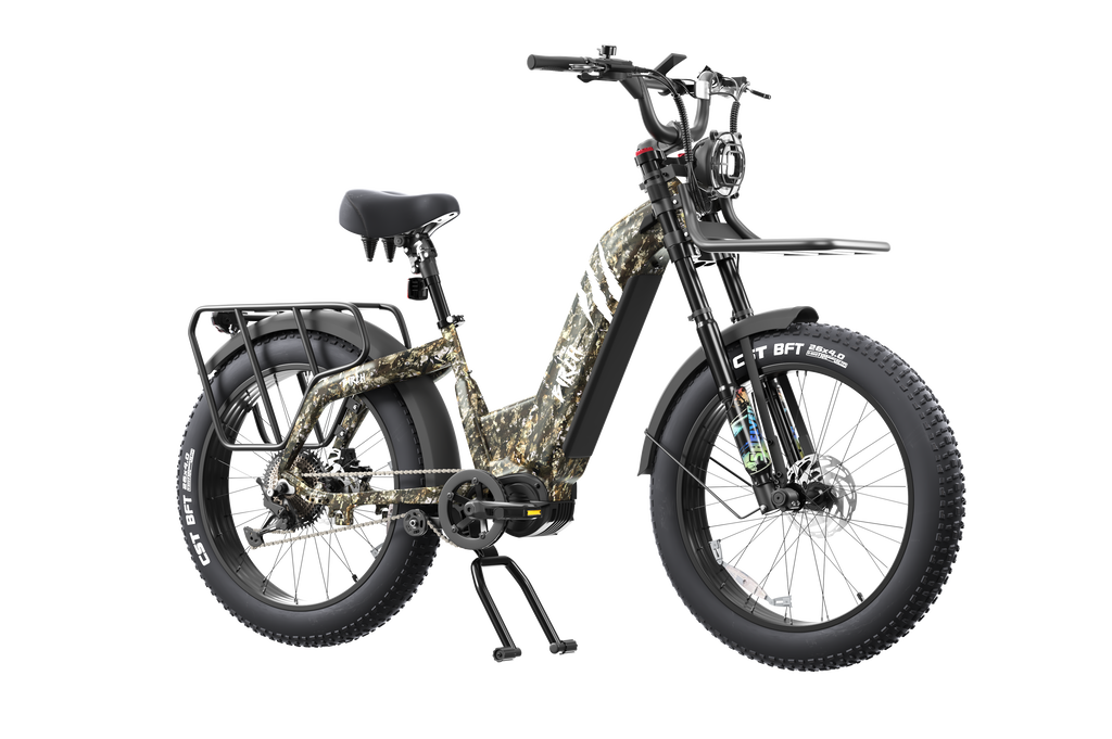 Birch Direwolf Mid-drive Hunting Electric Fat Tire Bike