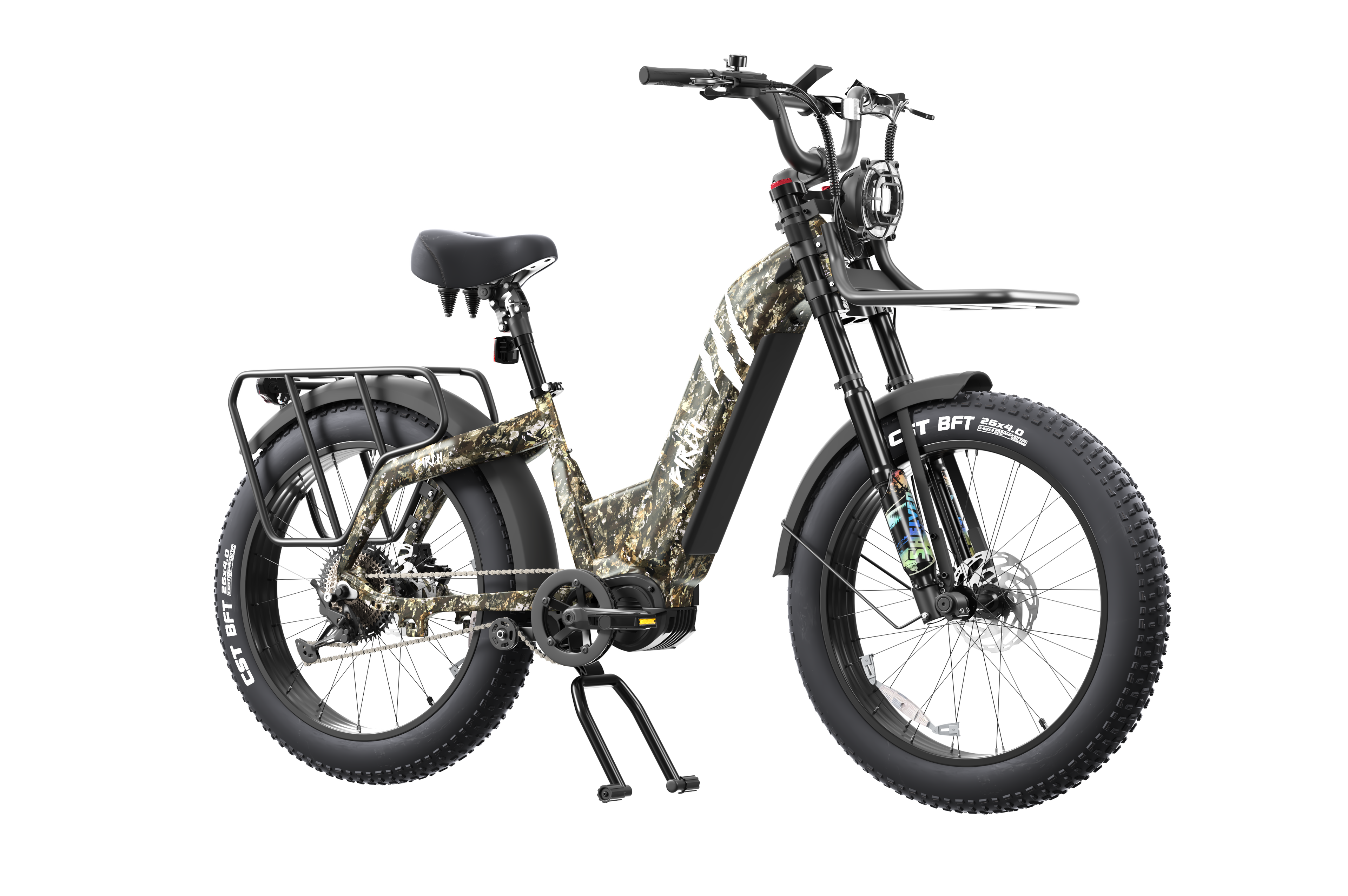 Birch Direwolf Mid-drive Hunting Electric Fat Tire Bike