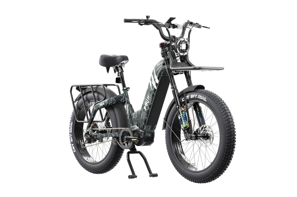 Birch Direwolf Mid-drive Hunting Electric Fat Tire Bike