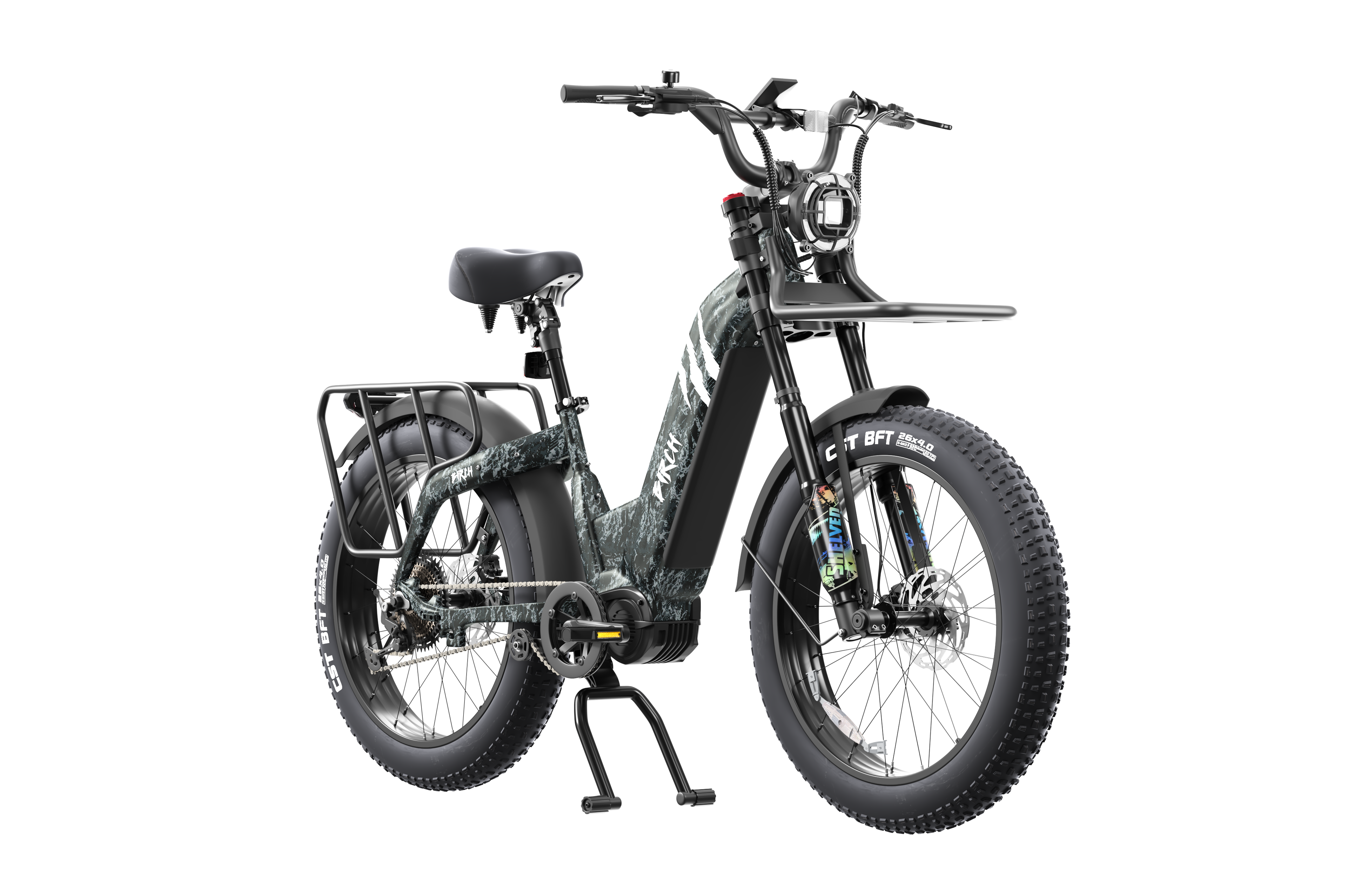 Birch Direwolf Mid-drive Hunting Electric Fat Tire Bike