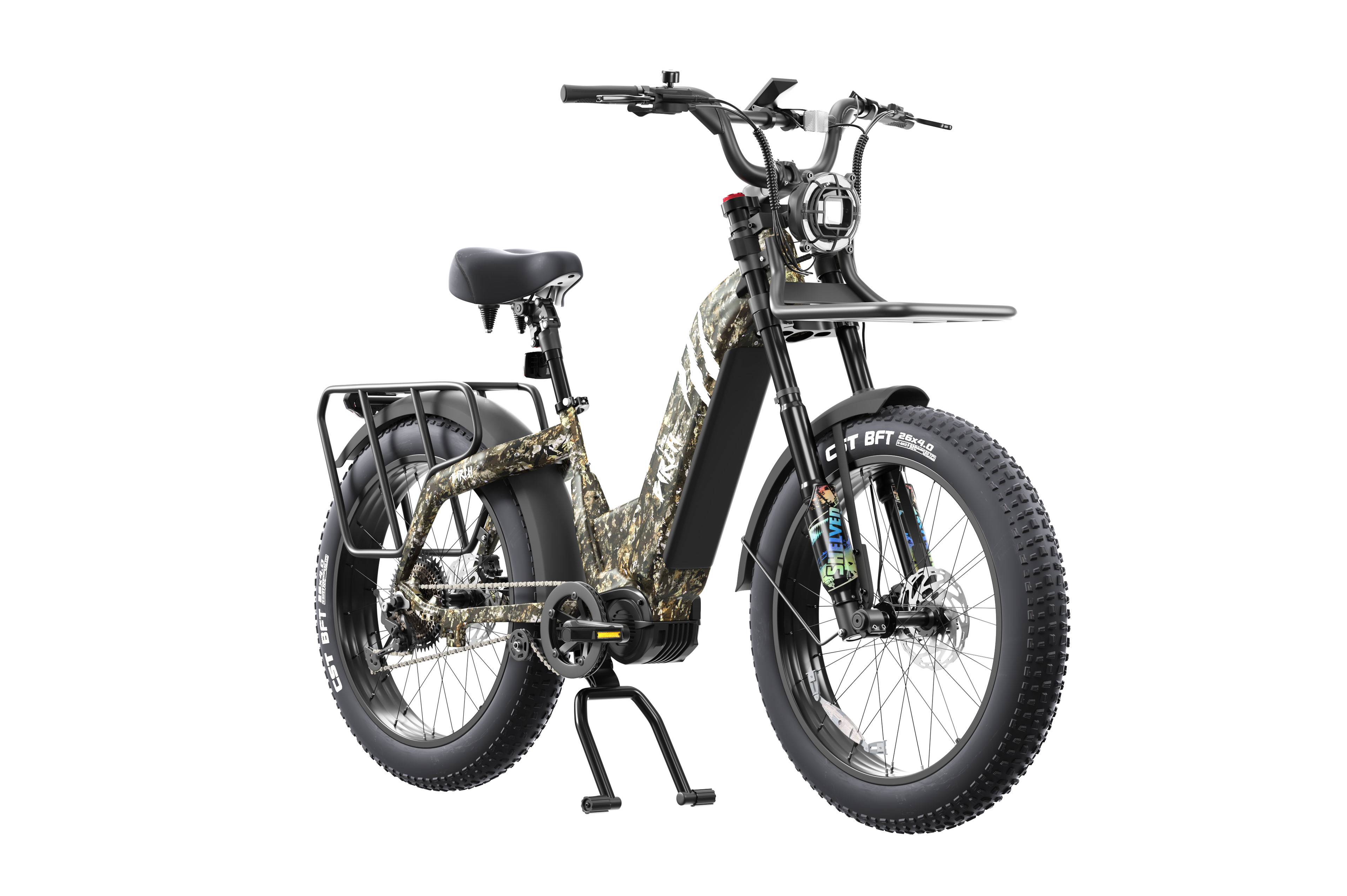Birch Direwolf Mid-drive Hunting Electric Fat Tire Bike