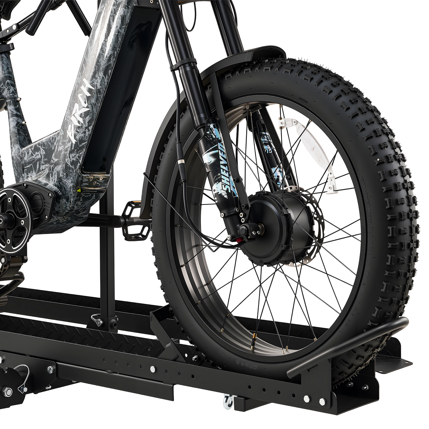 Birch 2" Hitch eBike Rack with Ramp