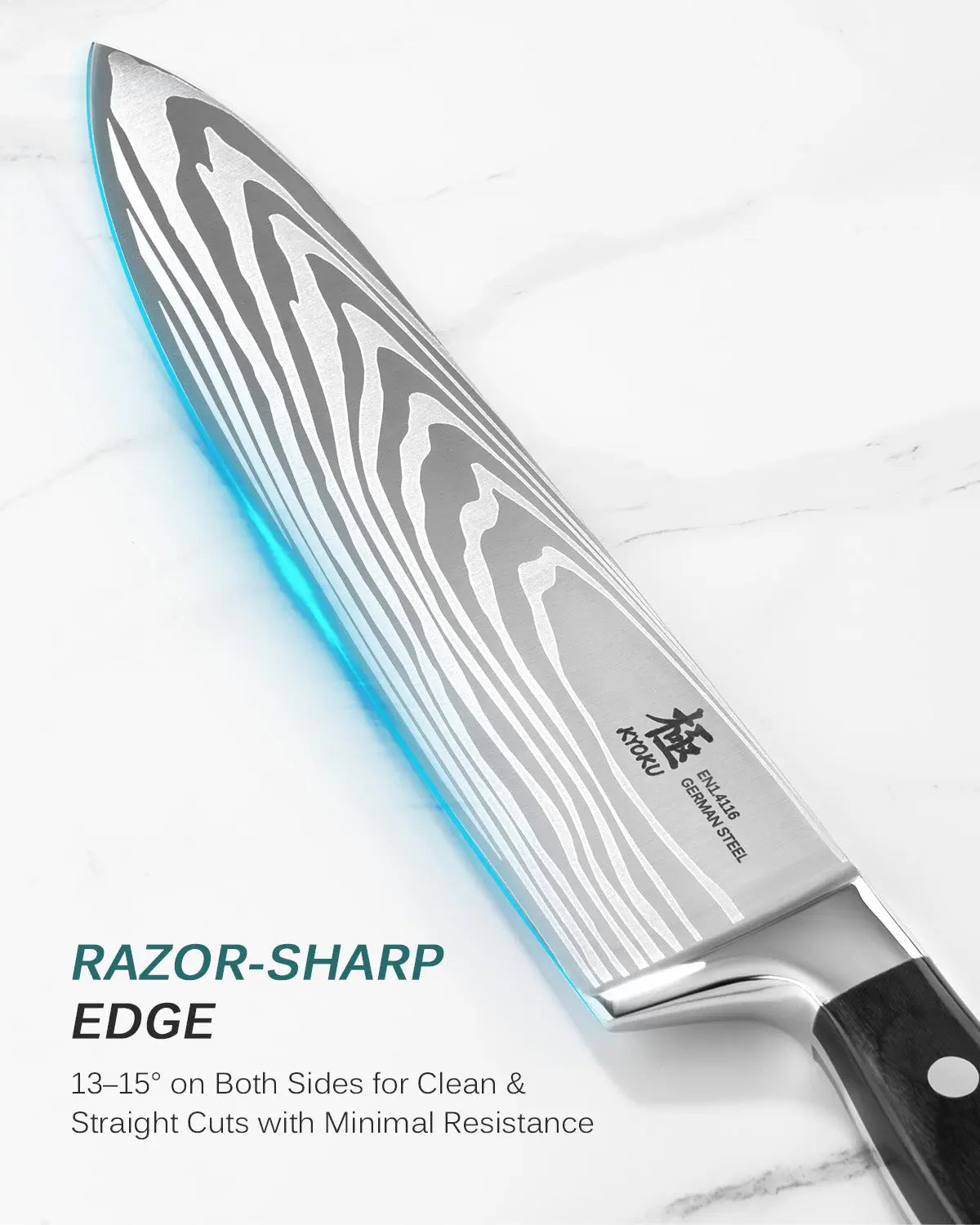 8" Chef Knife with Sharpening Stone | Samurai Series