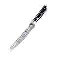 8" Bread Knife VG10 Damascus Steel Silver-ion Coating | Gin Series