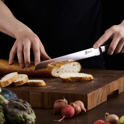 10" Bread Knife 440C Steel  | Daimyo Series