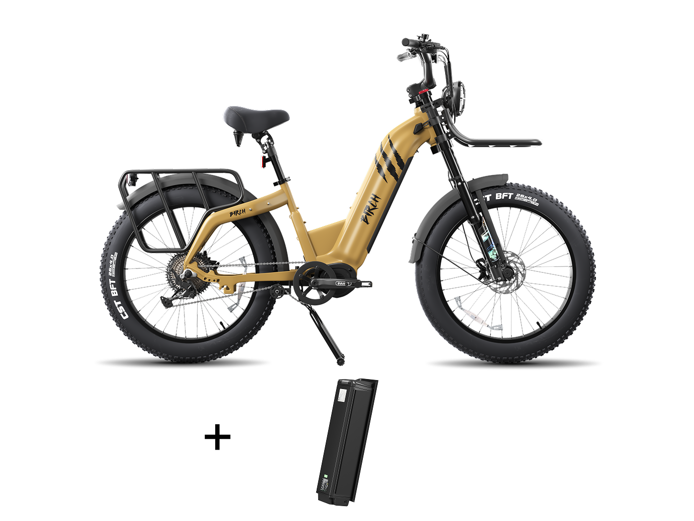 Birch Direwolf Mid-Drive Hunting eBike Battery Set