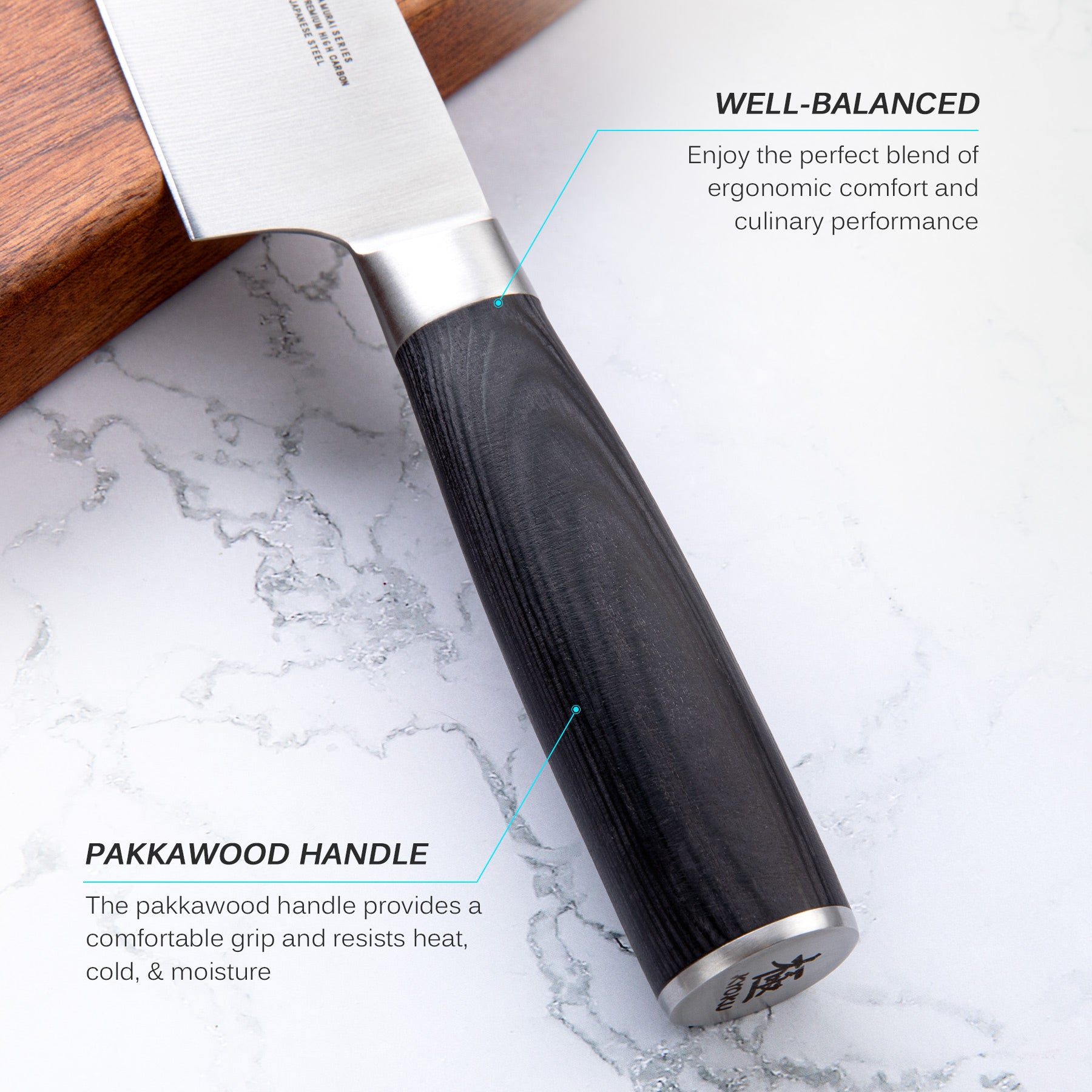 8" Gyuto Chef Knife | Samurai Series