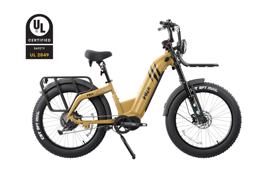 Birch Direwolf Mid-drive Hunting Electric Fat Tire Bike