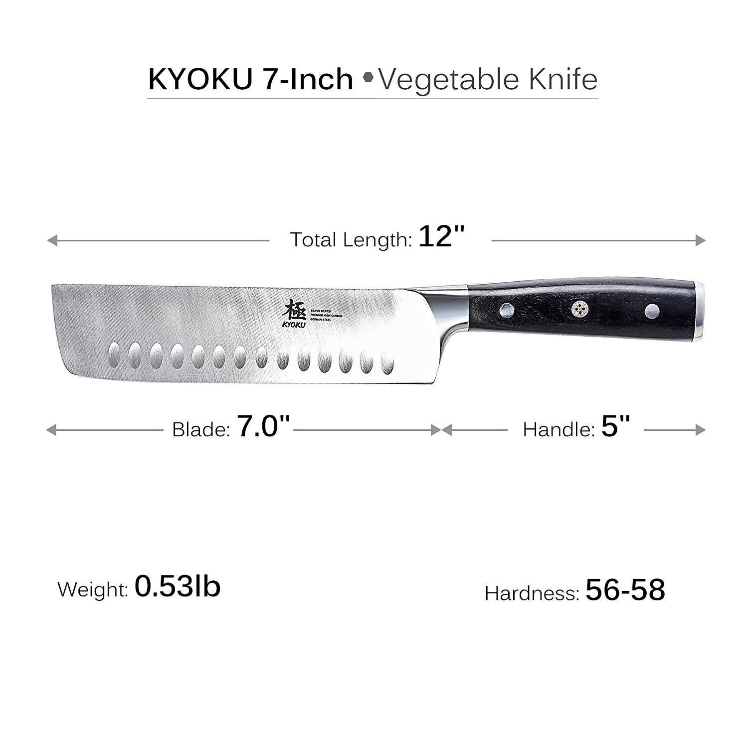 7" Nakiri Knife| Samurai Series