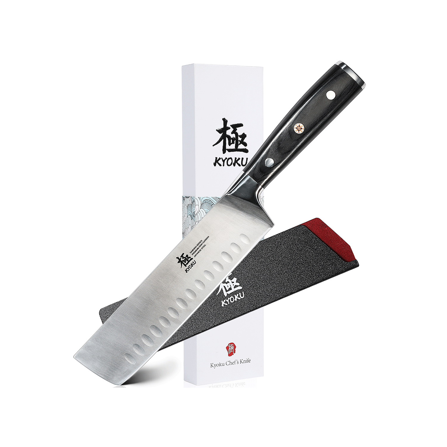 7" Nakiri Knife| Samurai Series