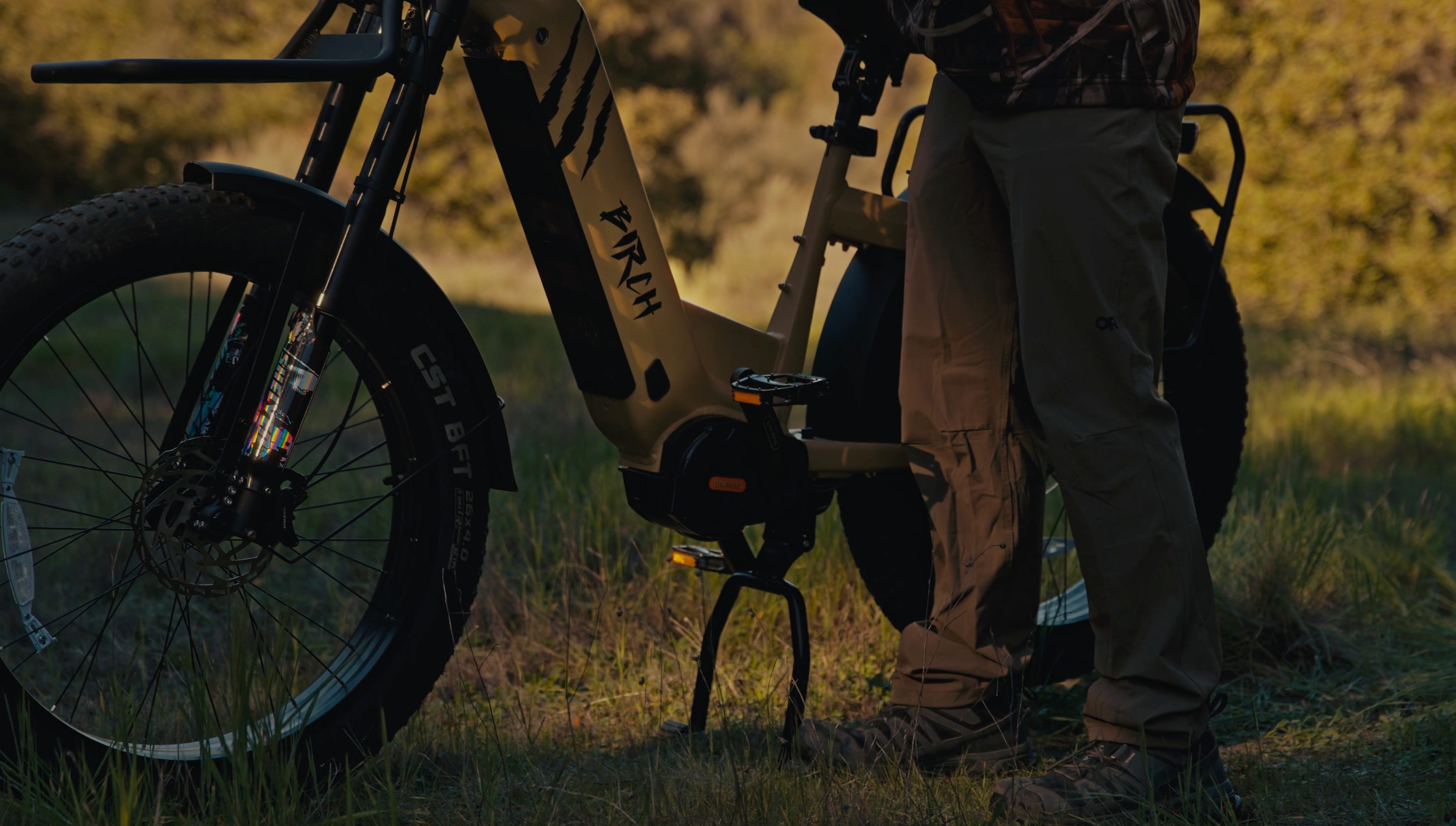Birch Direwolf Mid-drive Hunting Electric Fat Tire Bike