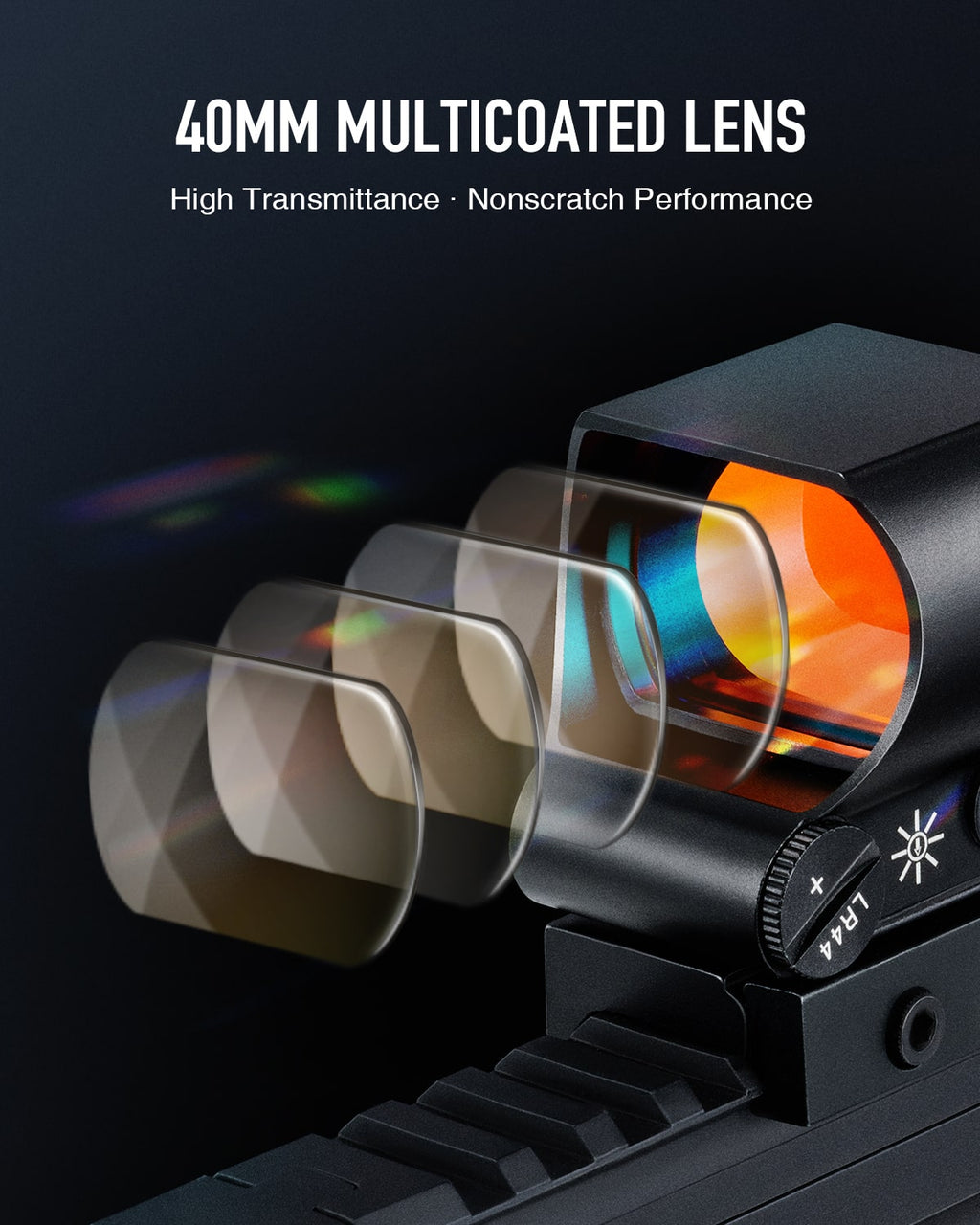 Pinty Nova 1x28x40mm Red Dot Sight